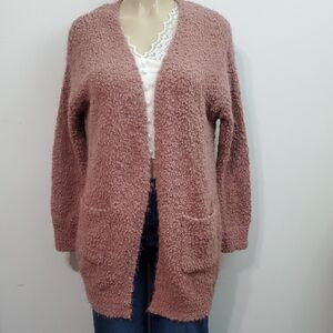 Love Tree Dusty Pink Women's Cardigan